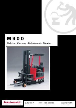 Elektromos 4 irányú targoncák Sichelschmidt M 930 ASM