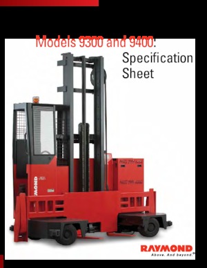 Elektromos oldalvilás taroncák RAYMOND 9300-SL40TT