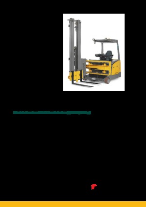 Elektromos oldalvilás taroncák Jungheinrich EFX 410