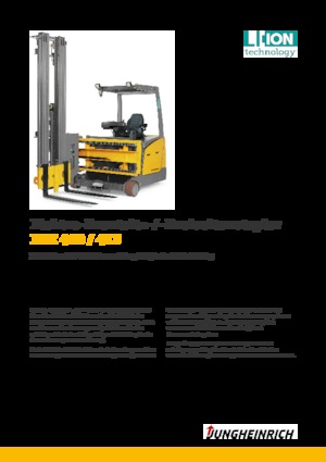 Elektromos oldalvilás taroncák Jungheinrich EFX 410