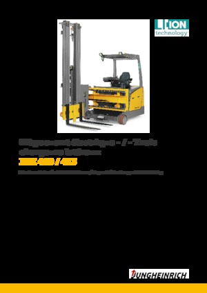 Elektromos oldalvilás taroncák Jungheinrich EFX 410