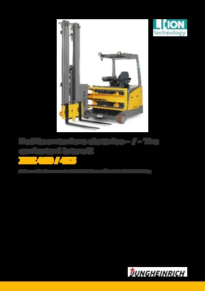 Elektromos oldalvilás taroncák Jungheinrich EFX 410