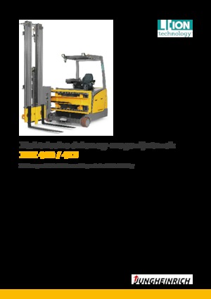 Elektromos oldalvilás taroncák Jungheinrich EFX 410