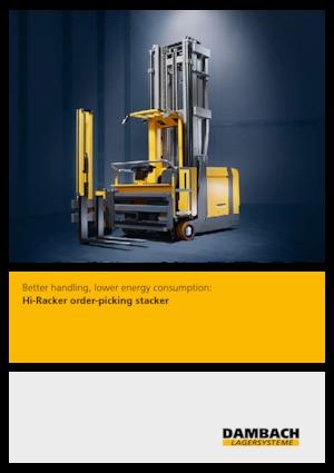 Elektromos oldalvilás taroncák Dambach Hi-Racker 10