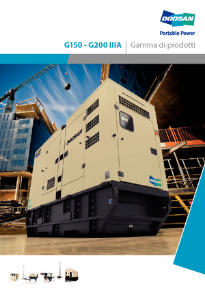 Dízel generátorok Doosan G200-IIIA 