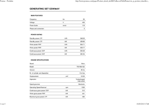 Dízel generátorok PRAMAC Lifter GSW 560 V