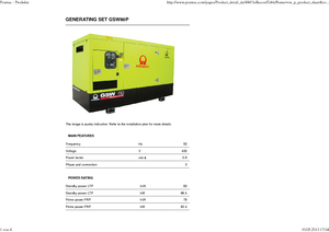 Dízel generátorok PRAMAC Lifter GSW 80 P