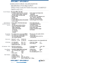 Dízel generátorok GenSet MPM 20/600 P