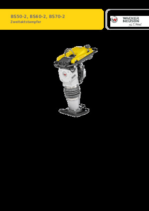 Benzines és dízel dönglők Wacker Neuson BS60-2 11