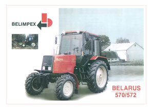 2WD traktorok Belarus 570