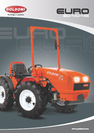 2WD traktorok Goldoni Euro 40 RS EVO