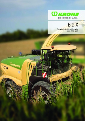 2WD silózók Krone BiG X 680