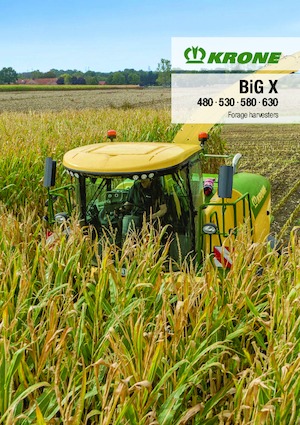 2WD silózók Krone BiG X 630