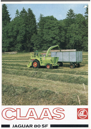 2WD silózók Claas JAGUAR 80 SF