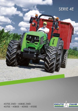 2WD traktorok DEUTZ-FAHR 4070 E