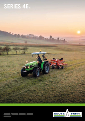 2WD traktorok DEUTZ-FAHR 4080 E