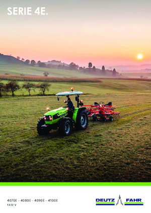 2WD traktorok DEUTZ-FAHR 4080 E