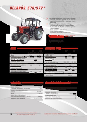 2WD traktorok Belarus 570