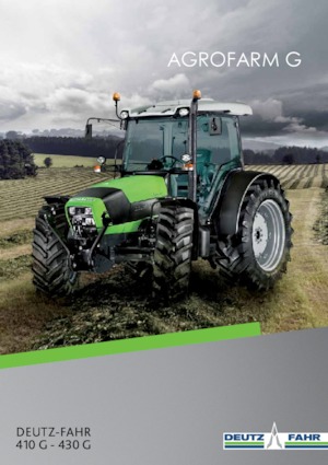 2WD traktorok DEUTZ-FAHR Agrofarm G 430