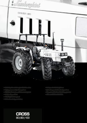 2WD traktorok Lamborghini Cross 100