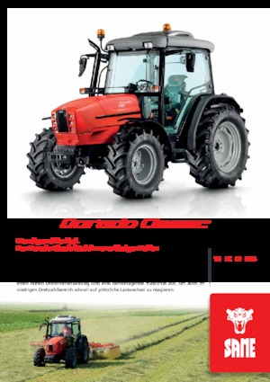 2WD traktorok SAME Dorado 90 Classic 