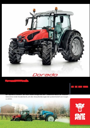 4WD traktorok SAME Dorado 90.4 