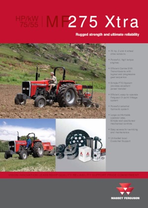 2WD traktorok Massey Ferguson MF 275 Xtra