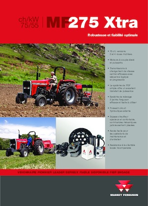 2WD traktorok Massey Ferguson MF 275 Xtra