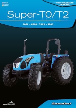 2WD traktorok Landini Super 8865 
