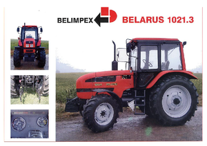 4WD traktorok Belarus 1021.3