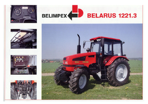 4WD traktorok Belarus 1221.3