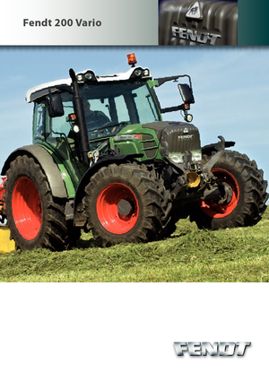 4WD traktorok Fendt 207 Vario