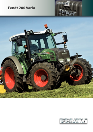 4WD traktorok Fendt 207 Vario