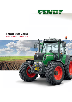 4WD traktorok Fendt 309 Vo Vario