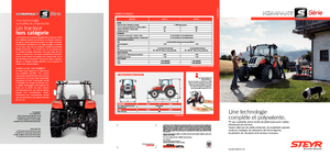 4WD traktorok Steyr 4065 Kompakt S Basis