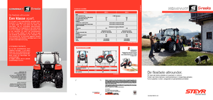 4WD traktorok Steyr 4065 Kompakt S Basis