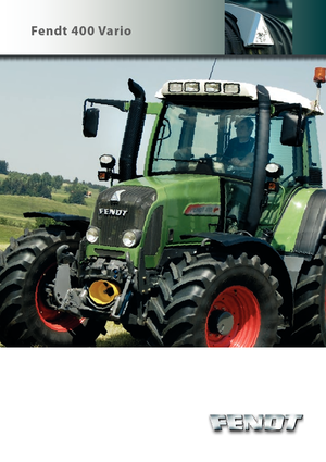 4WD traktorok Fendt 411 Vario