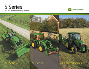 4WD traktorok John Deere 5065E