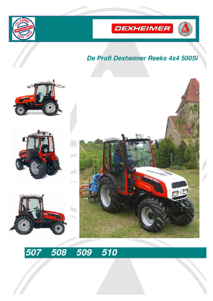 4WD traktorok Dexheimer 509 Si
