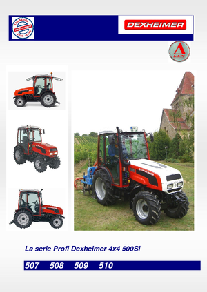 4WD traktorok Dexheimer 509 Si