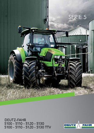 4WD traktorok DEUTZ-FAHR 5110 TTV DT