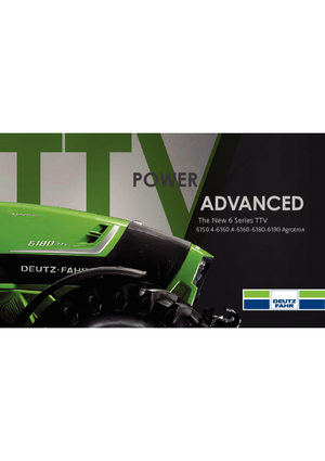 4WD traktorok DEUTZ-FAHR 6160.4 Agrotron TTV