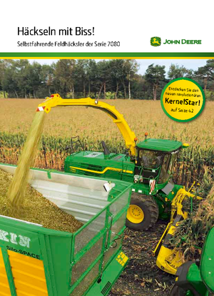 4WD silózók John Deere 7580