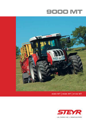 4WD traktorok Steyr 9105 MT Profi
