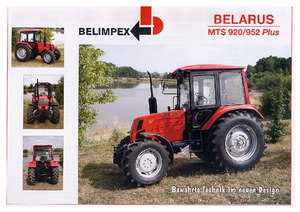 4WD traktorok Belarus 920 F