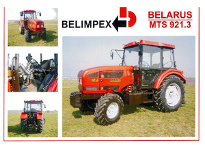 4WD traktorok Belarus 921.3
