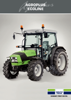 4WD traktorok DEUTZ-FAHR Agroplus 310 Ecoline DT