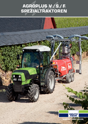 4WD traktorok DEUTZ-FAHR Agroplus F 320 GS DT