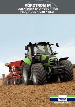 4WD traktorok DEUTZ-FAHR Agrotron M 640 DCR