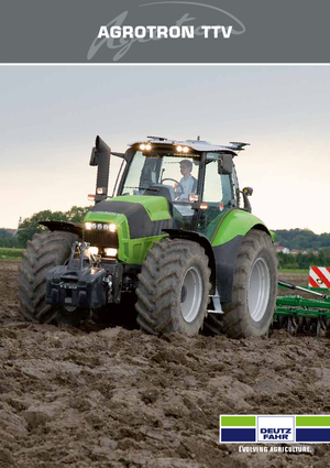 4WD traktorok DEUTZ-FAHR Agrotron TTV 630 DCR